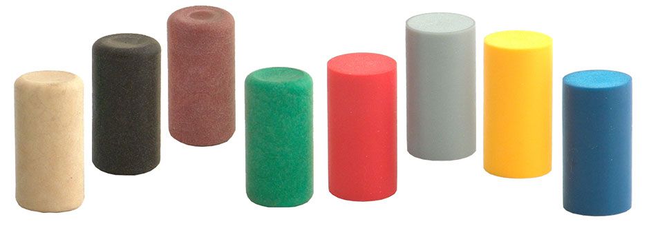 Synthetic cylindrical plugs by Sumbermex